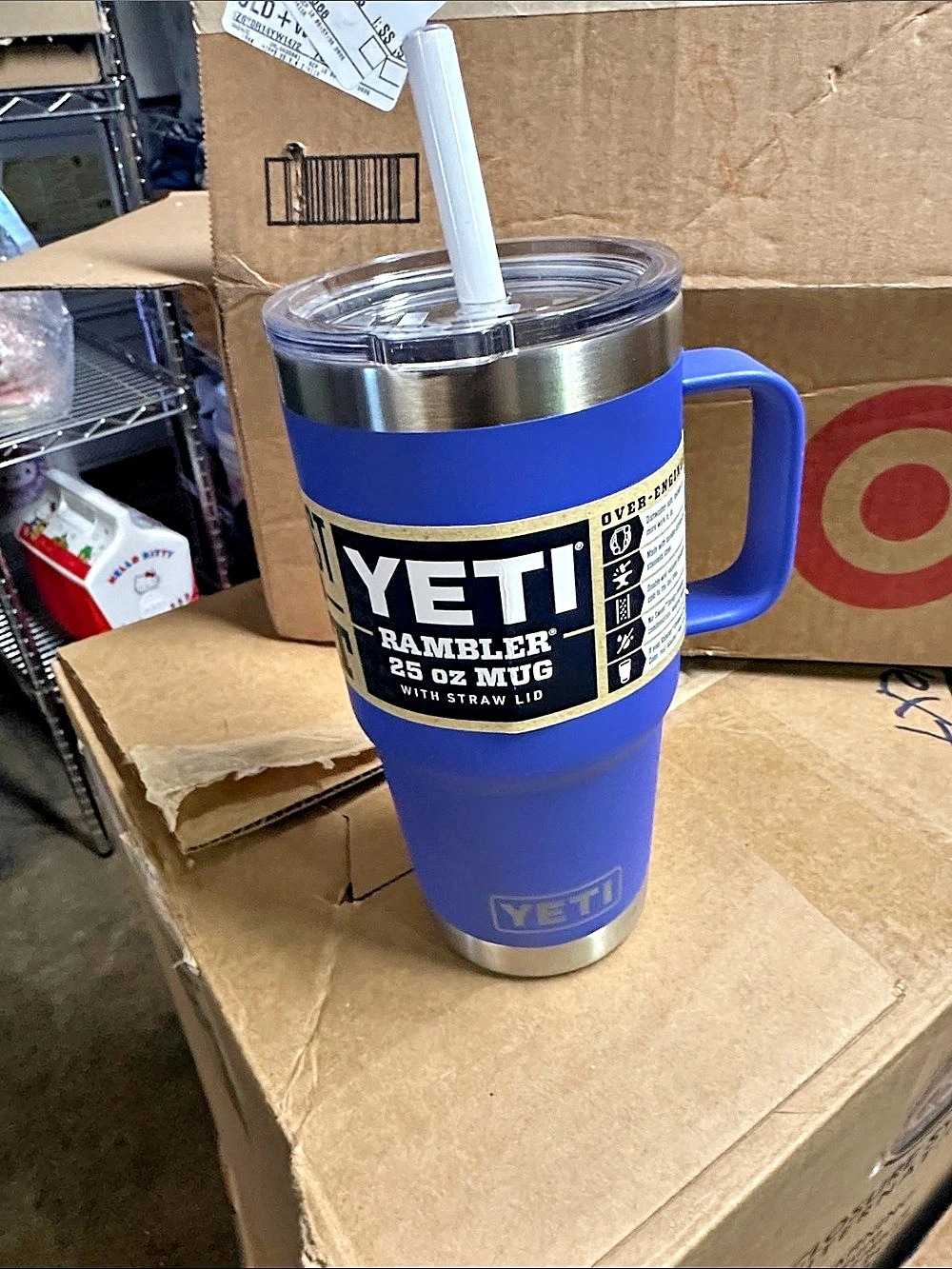 YETI Rambler 35 oz Mug Purple 35 oz Tumbler NWT